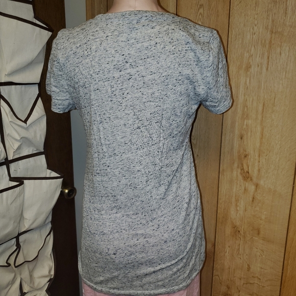 Victoria's Secret PINK  Grey V-neck - Picture 2 of 4
